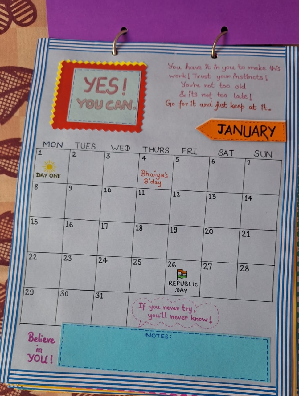 A Yearly Journal - Chronicles of Reflection