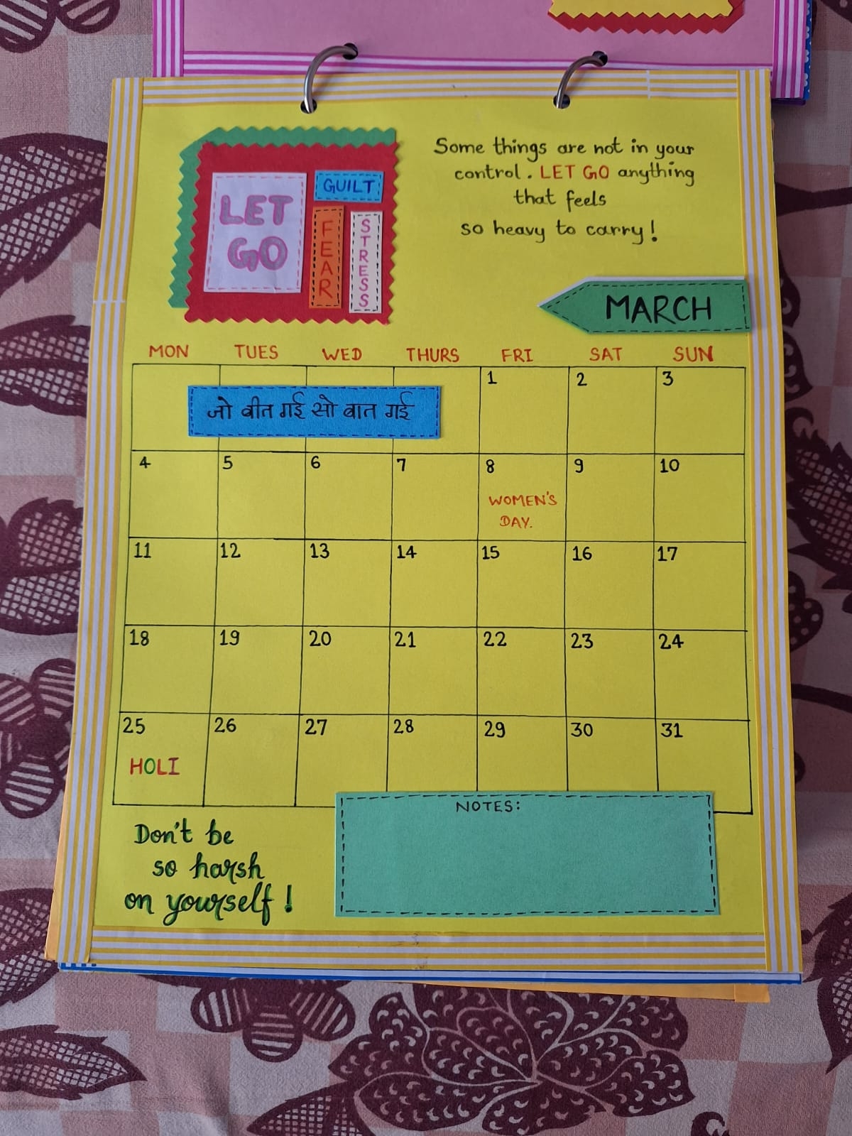 A Yearly Journal - Chronicles of Reflection