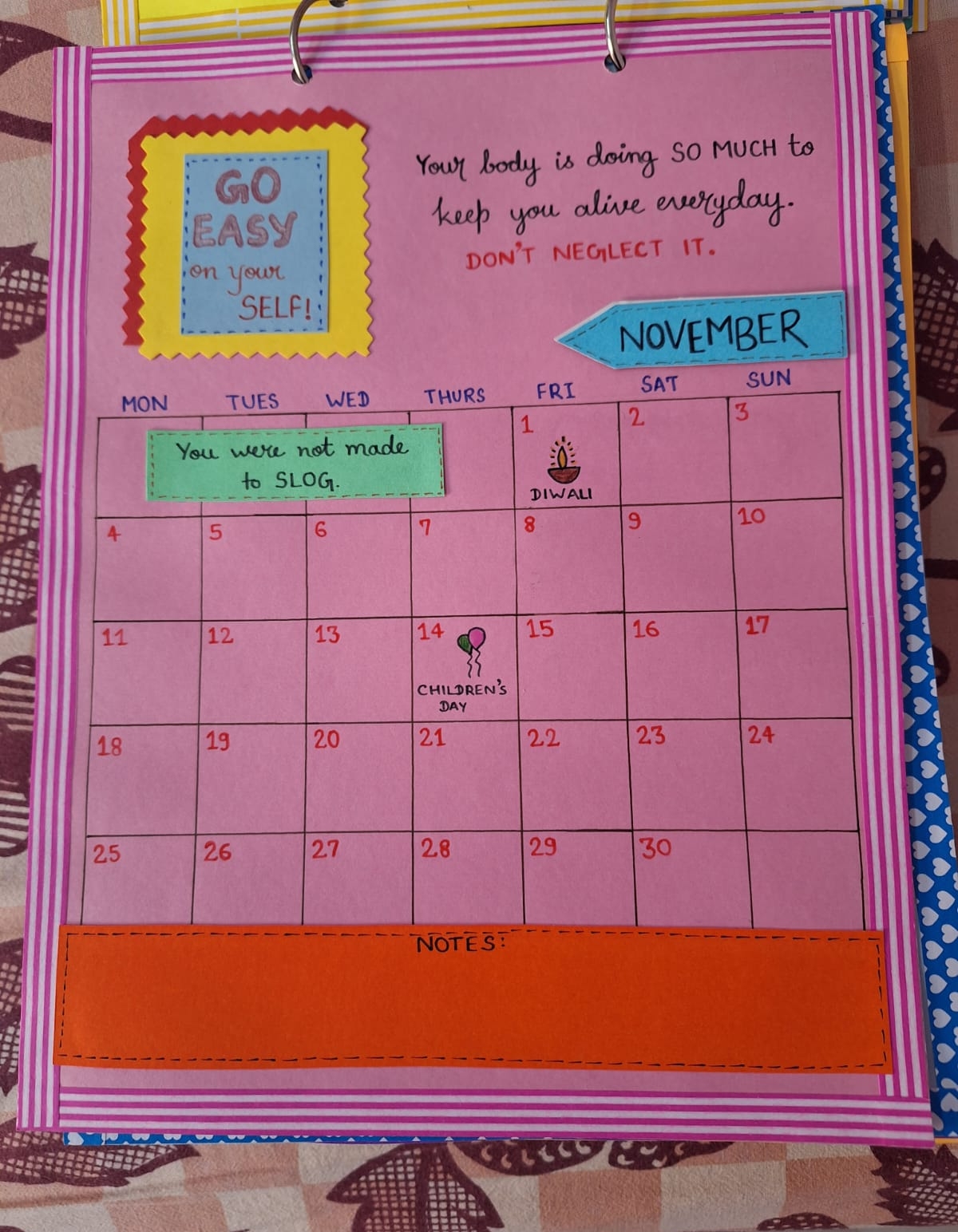 A Yearly Journal - Chronicles of Reflection