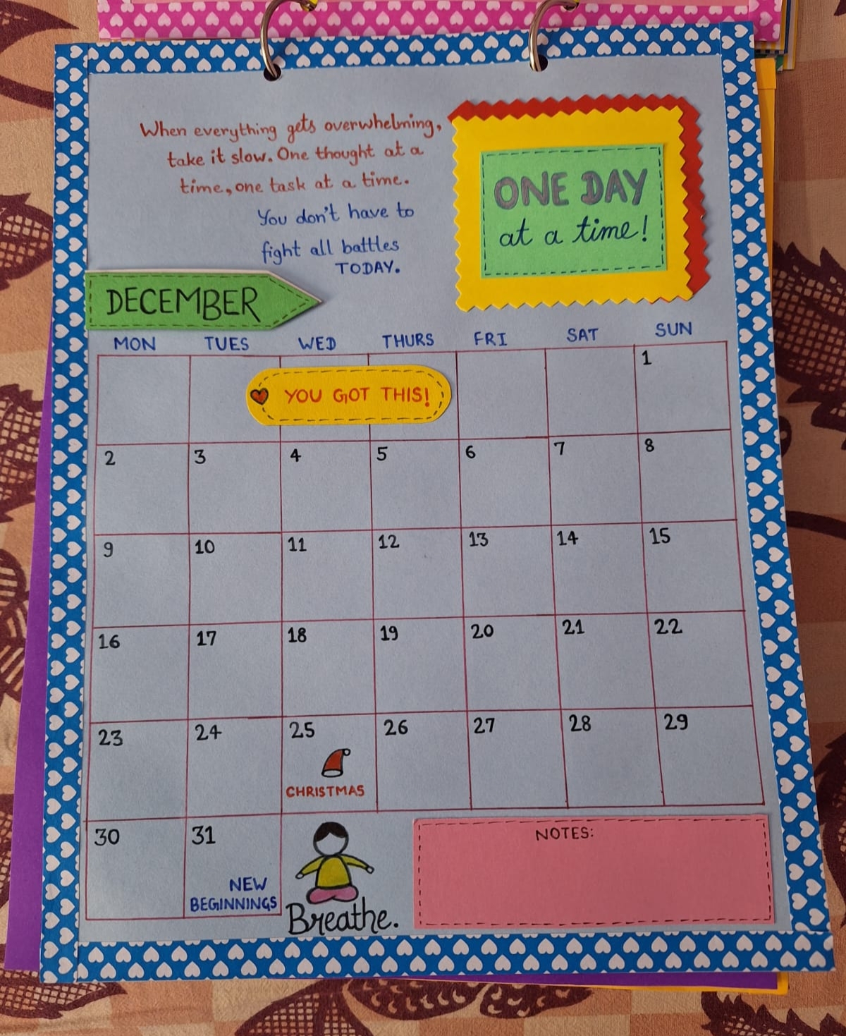 A Yearly Journal - Chronicles of Reflection