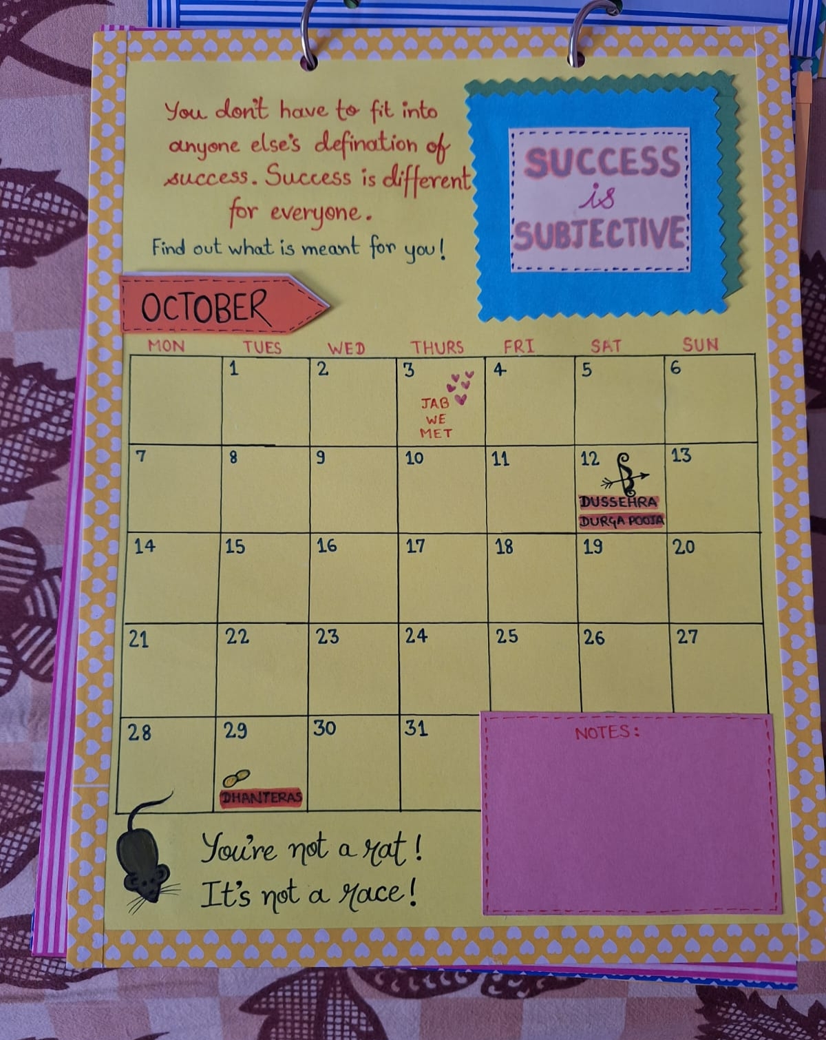 A Yearly Journal - Chronicles of Reflection