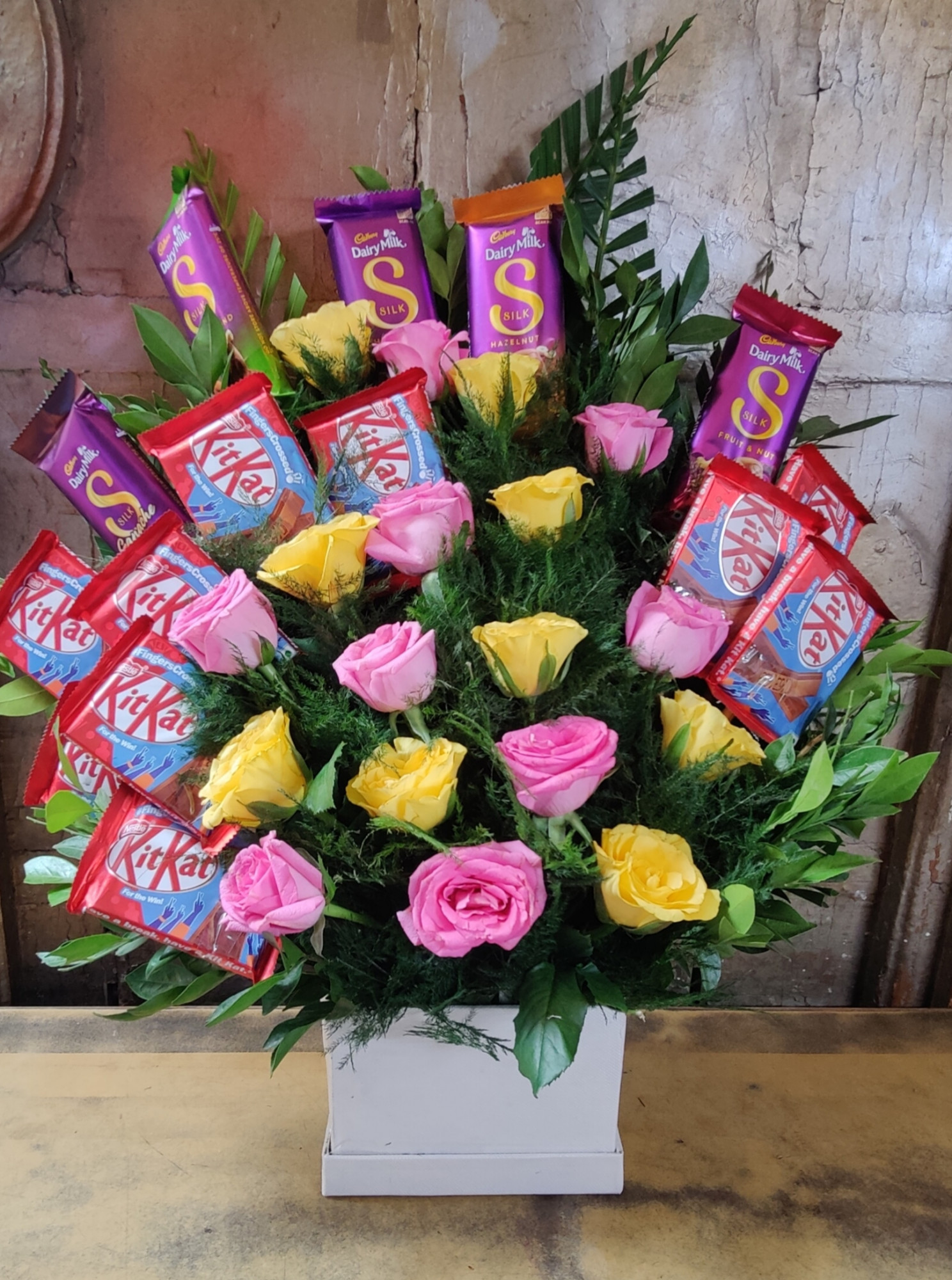 Choco-Floral Delight