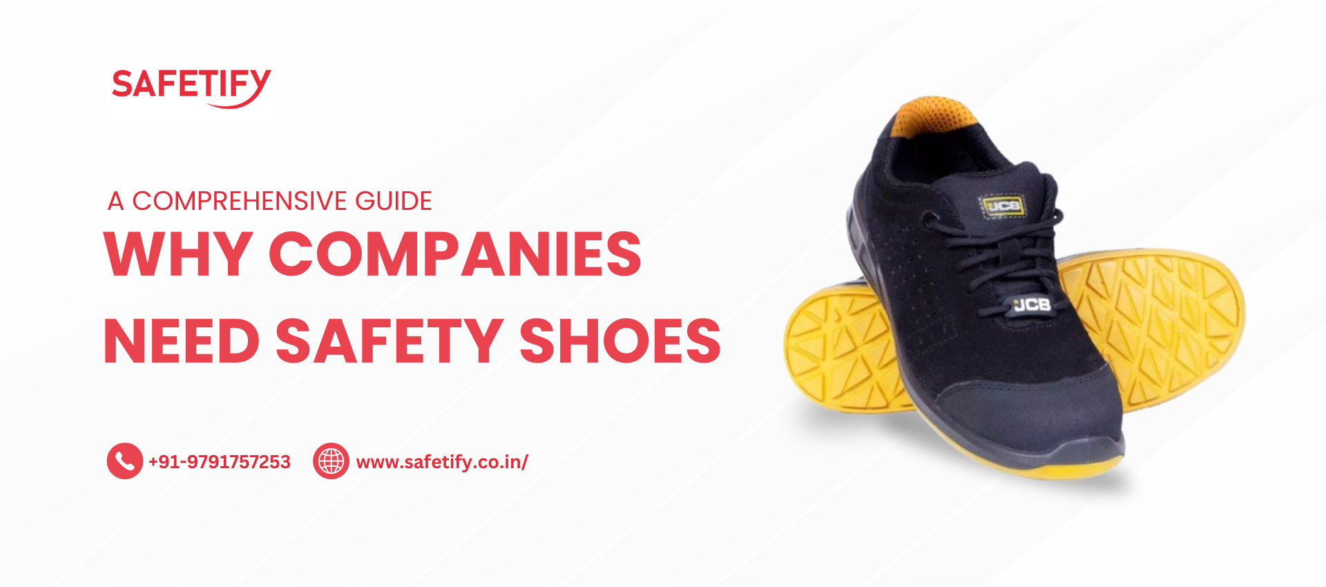 Why Companies Need Safety Shoes - Buy at online website Safetify.co.in