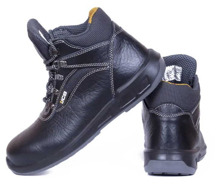 JCB EXCAVATOR S1 Breathable Leather Ankle Safety Boot