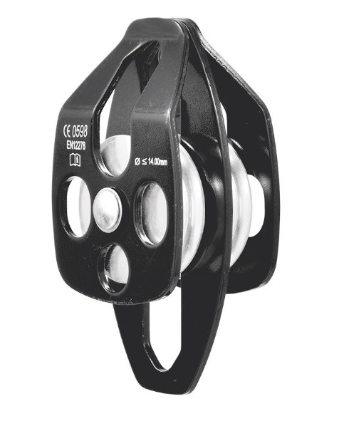 Aluminium Double Pulley Single Side Attachment SKU AP013