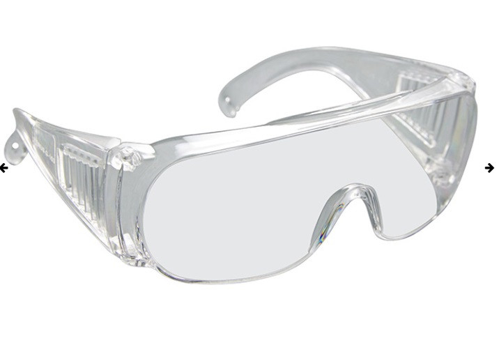 Item No 11004 E-603 Over Spectacles Protection for use with prescription spectacles One size fits all