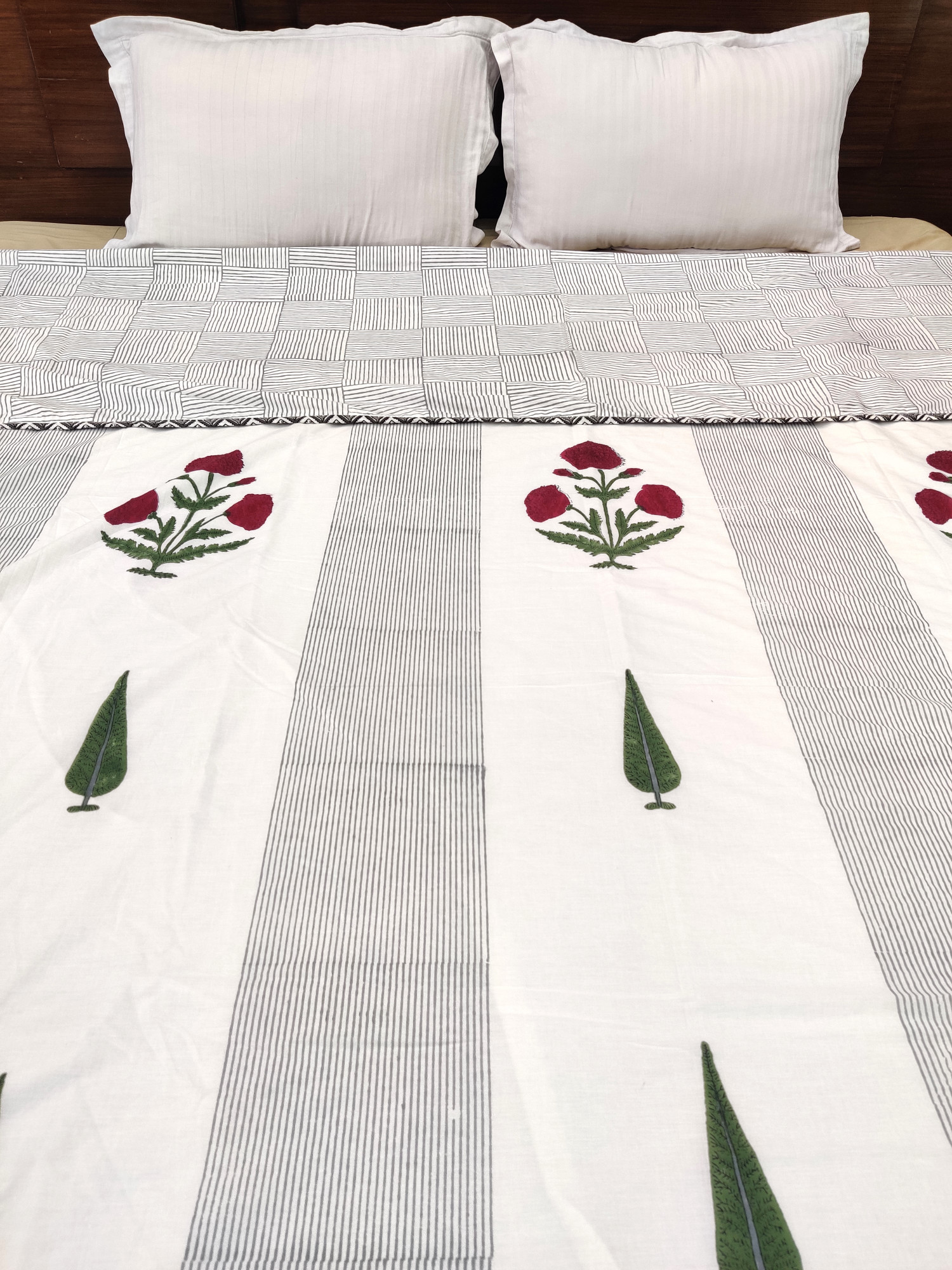 Block Print Dohar - Chinarbagh Hand Block Print Cotton Jaipuri