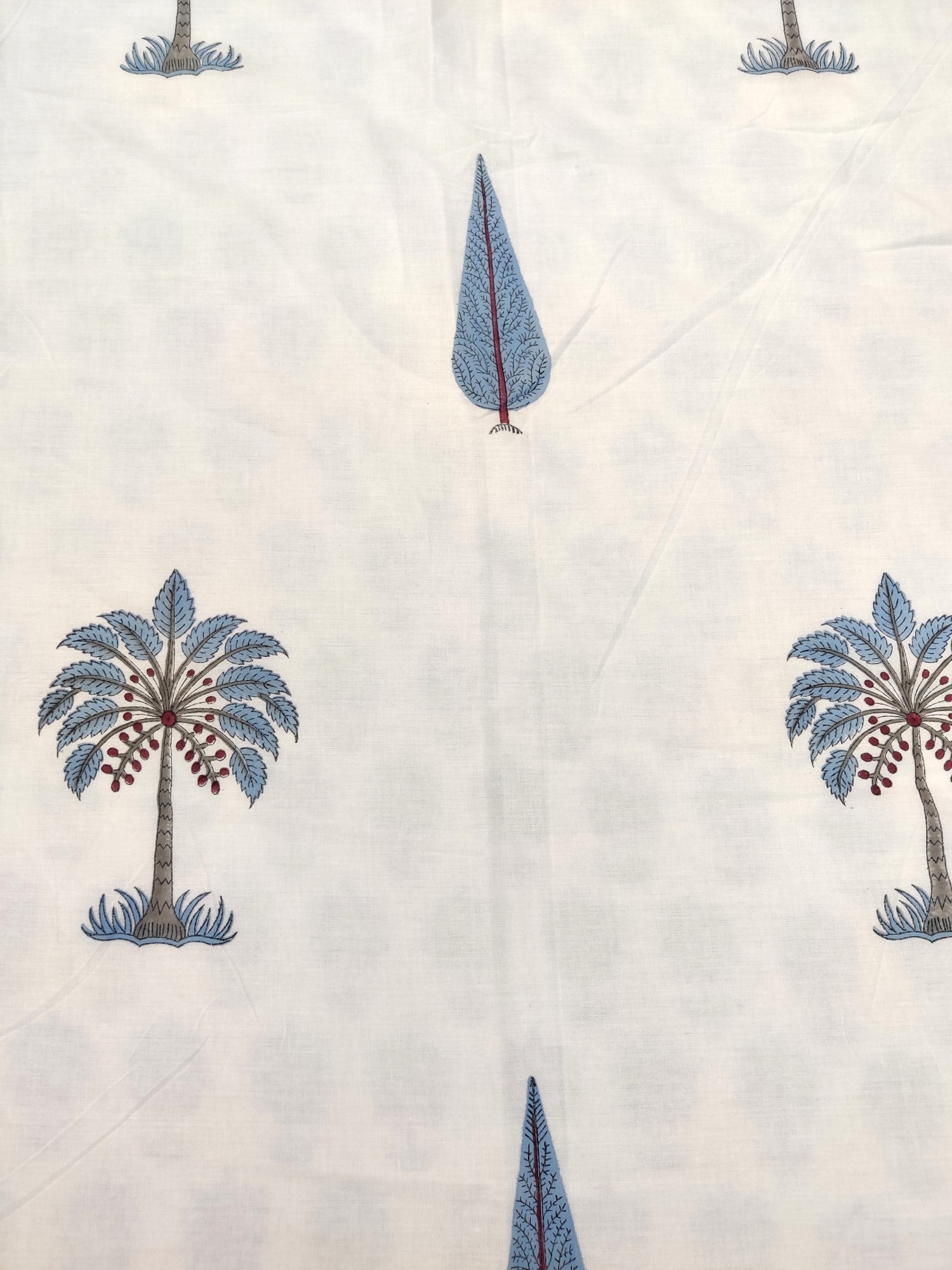 Block Print Dohar - Pine Hand Block Print Premium Cotton Jaipuri