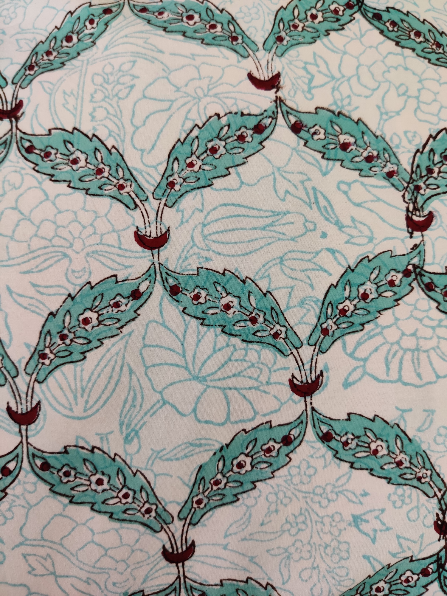 Block Print Cushion Cover - Multiblock Hand Block Print Premium Cotton 16x16 Pack of 5