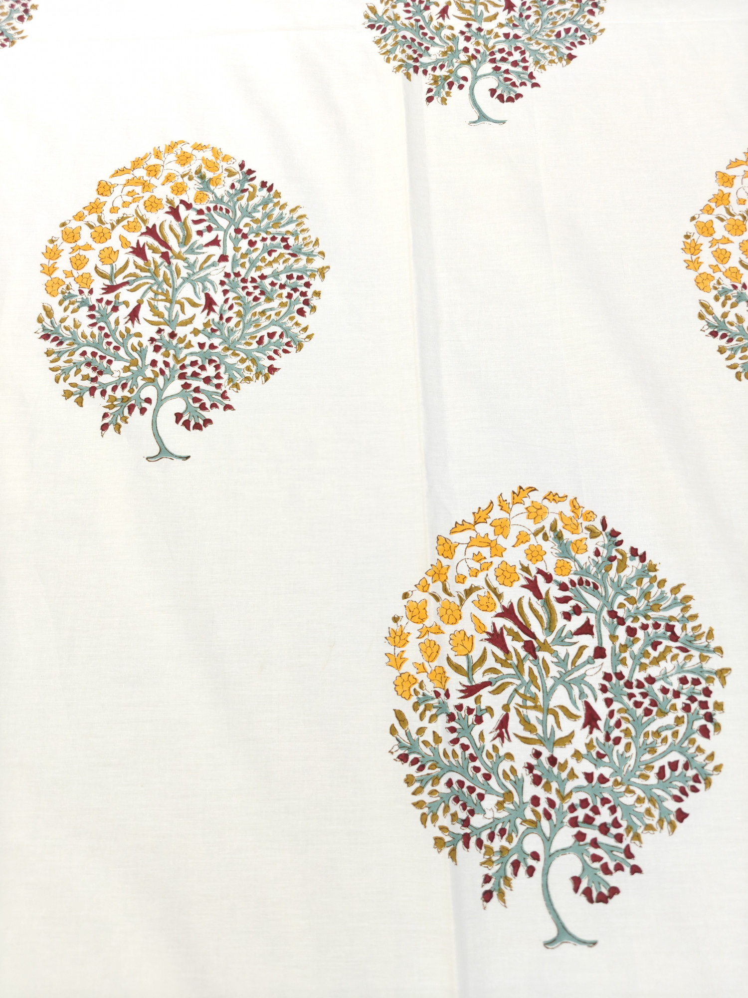 Handblock King Size Jaipuri Bedsheet | Cotton | Mix Pattern Bedsheet