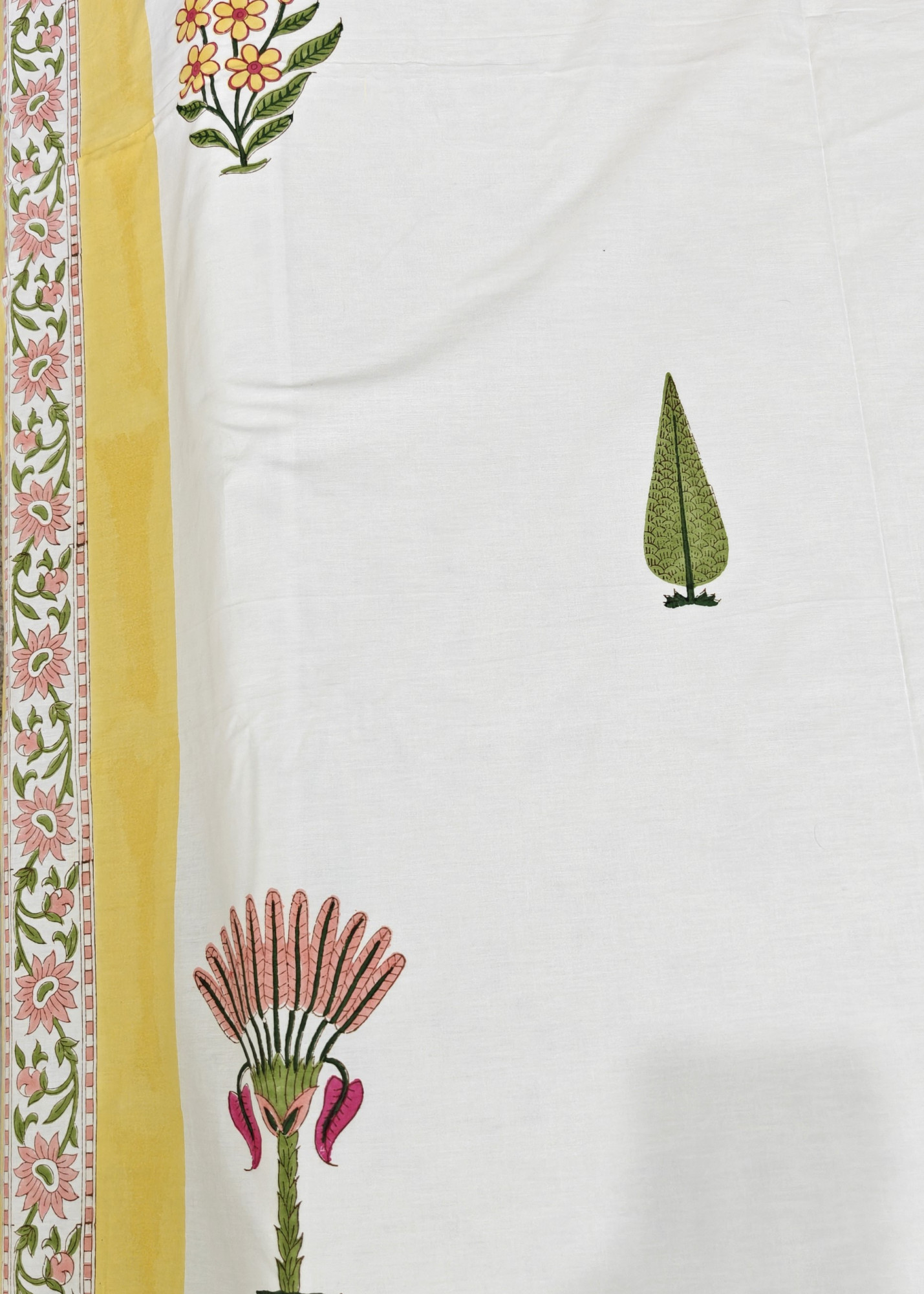 Jaipuri Block Print Bedsheet - Rangrez Jaipur Hand Block Print Cotton King Size