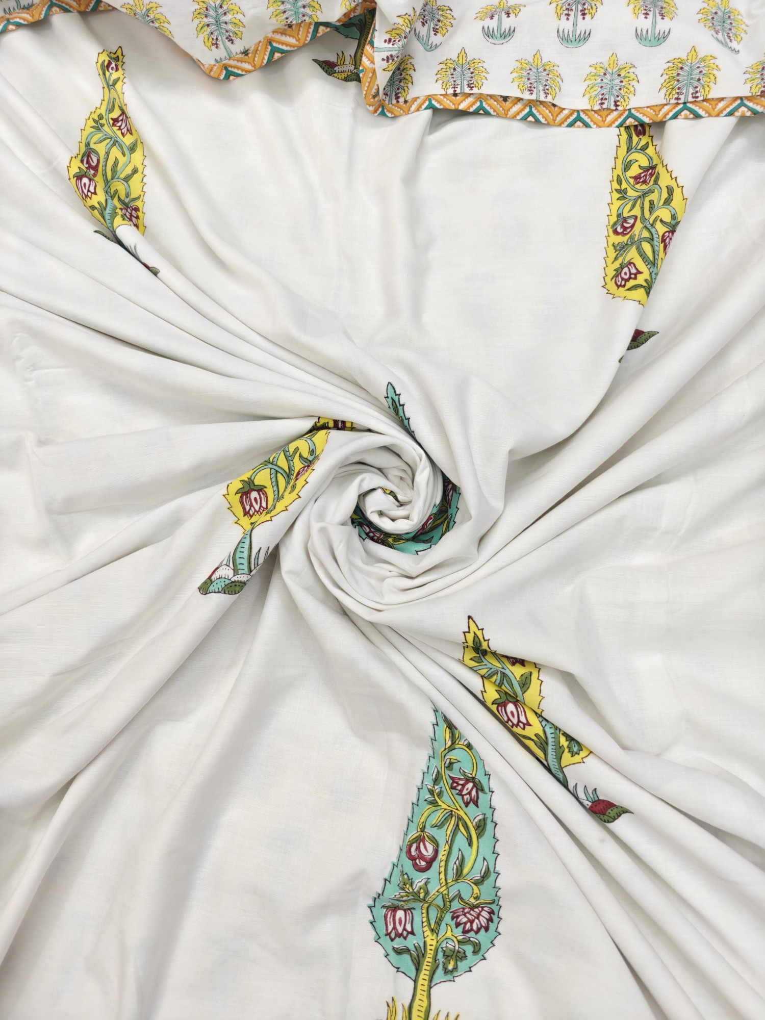 Block Print Dohar - Chhipa Charm Reversible Hand Block Print Jaipuri Cotton