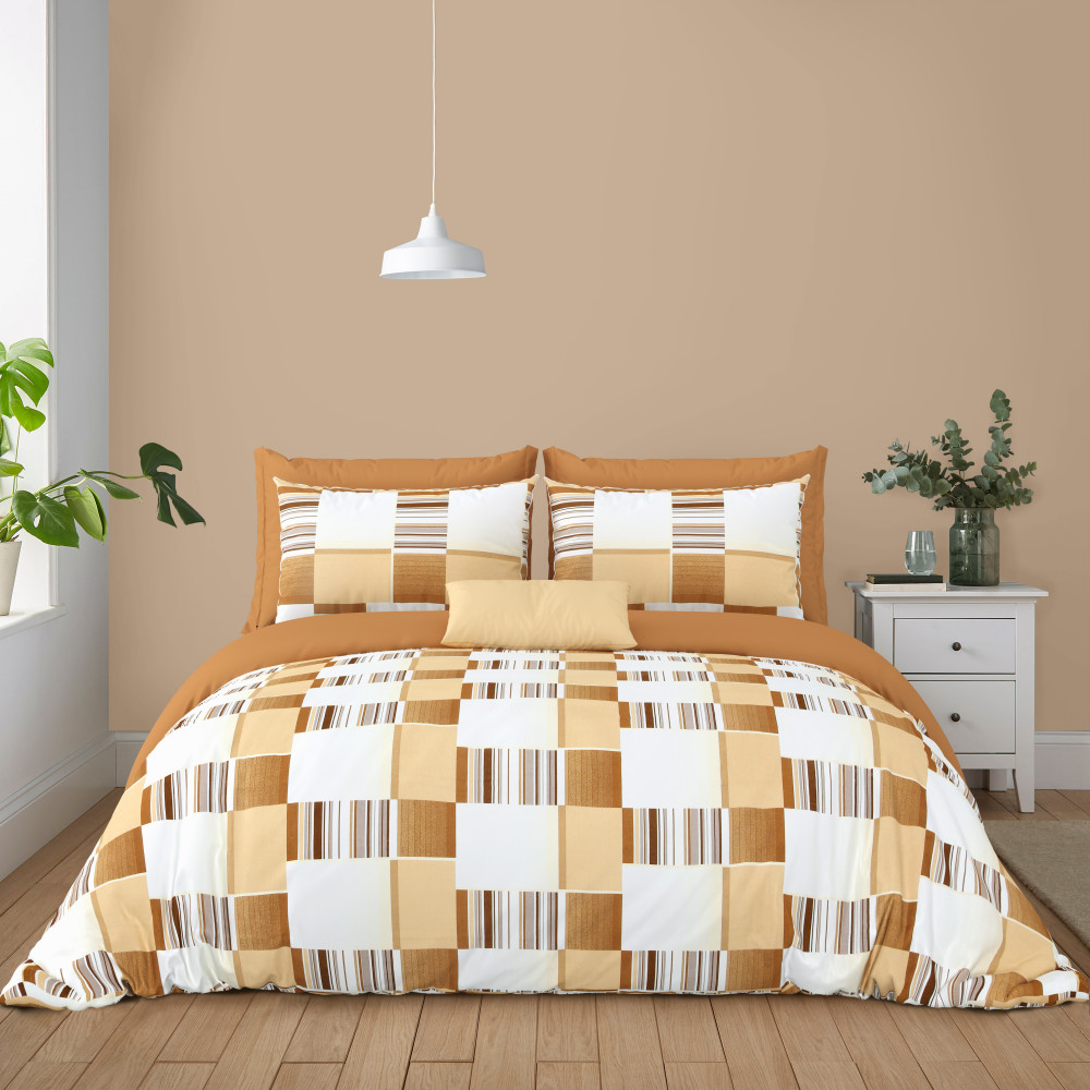 Bliss Double Bedsheet 100% Pure Cotton 180 TC Bedheeet With Two Pillow Cover Set of 18 Bedsheet