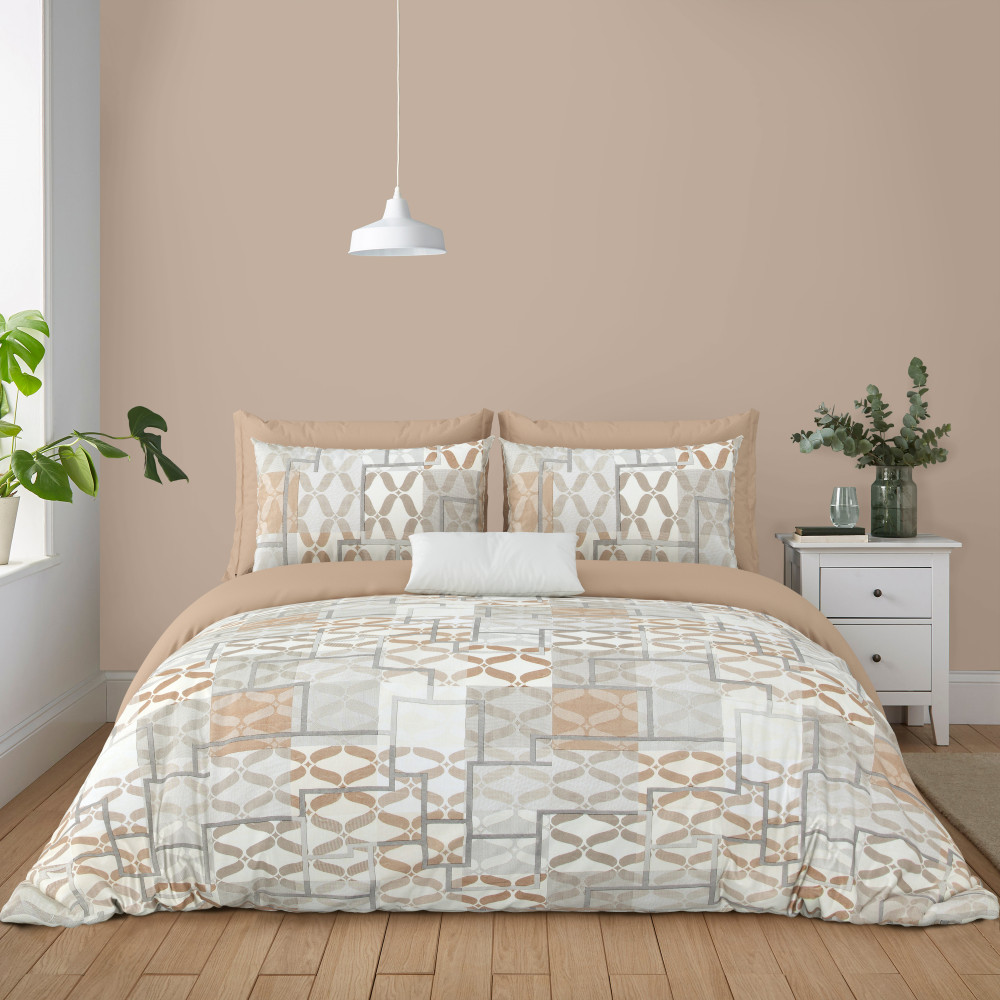 Bliss Double Bedsheet 100% Pure Cotton 180 TC Bedheeet With Two Pillow Cover Set of 18 Bedsheet