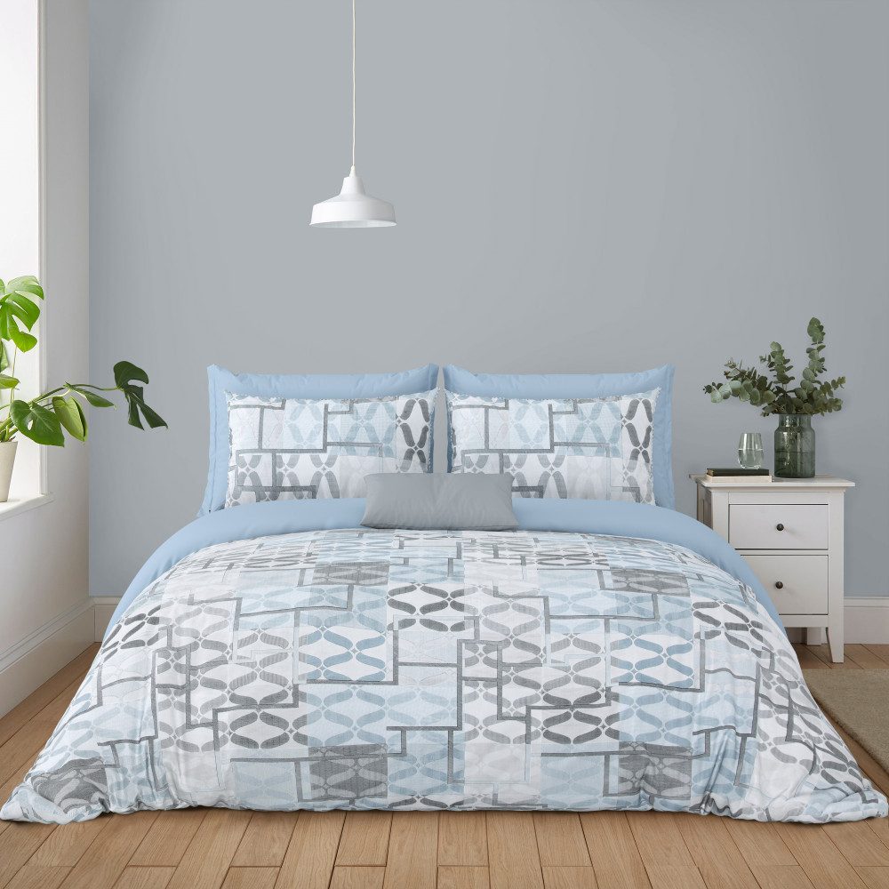 Bliss Double Bedsheet 100% Pure Cotton 180 TC Bedheeet With Two Pillow Cover Set of 18 Bedsheet