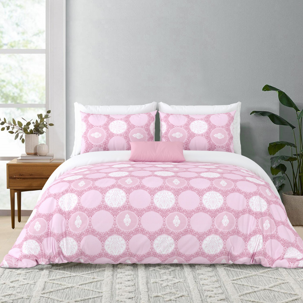 Bliss Double Bedsheet 100% Pure Cotton 180 TC Bedheeet With Two Pillow Cover Set of 18 Bedsheet