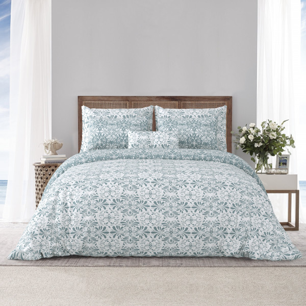 Bliss King Size 100% Pure Cotton 180 TC Bedheeet With Two Pillow Cover Set of 18 Bedsheet