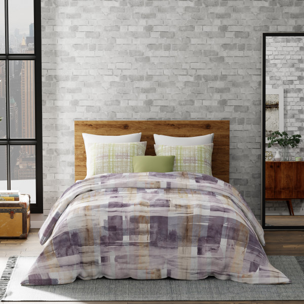 Bliss King Size 100% Pure Cotton 180 TC Bedheeet With Two Pillow Cover Set of 18 Bedsheet