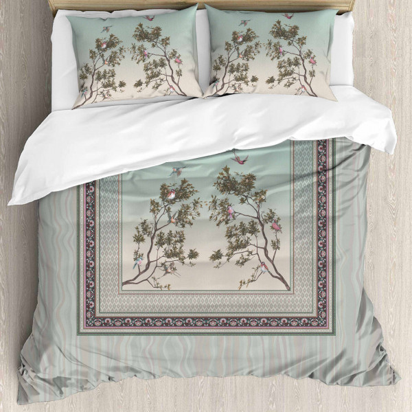 Elegance 210 TC Pure 100% Cotton King Size Bedsheet With Two Pillow Cover Set