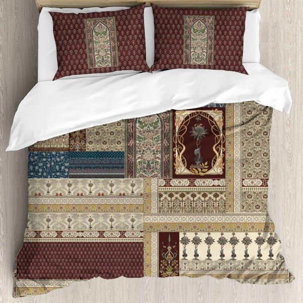 Elegance 210 TC Pure 100% Cotton King Size Bedsheet With Two Pillow Cover Set