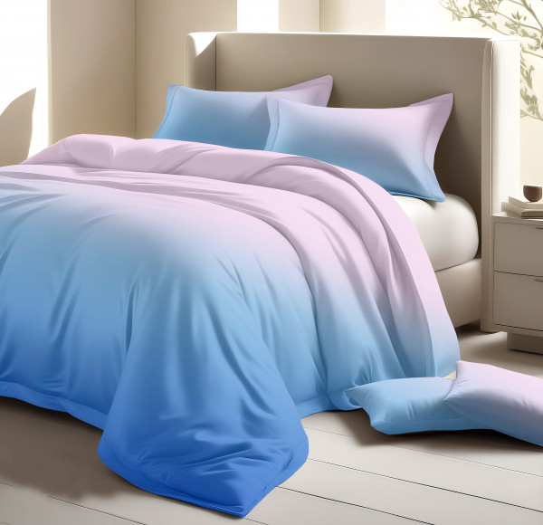 Happy Life 210 TC Pure 100% Cotton King Size Bedsheet With Two Pillow Cover Set