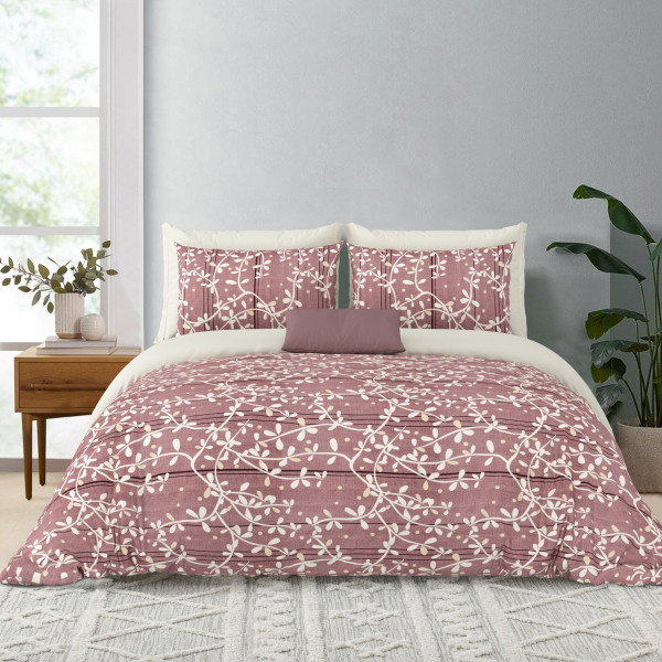IMPRESSION Double Bedsheet 100% Pure Cotton 180 TC Bedsheeet With Two Pillow Cover Set of 18 Bedsheet