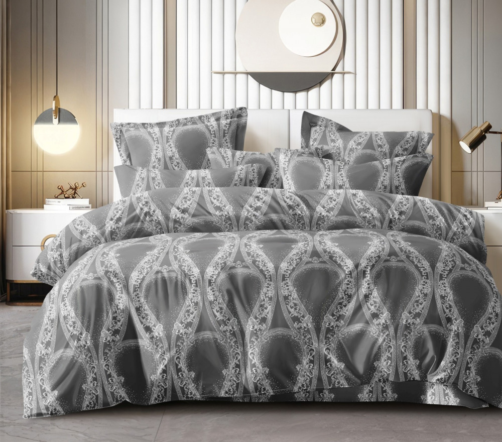 IMPRESSION King Size FITTED Bedsheet 100% Pure Cotton 180 TC Bedsheeet With Two Pillow Cover Set of 18 Bedsheet