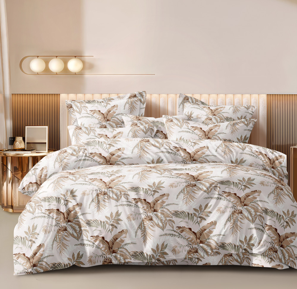 Image of IMPRESSION 120 GSM Premium Microfiber King Size Bedsheet With Two Pillow Cover Set