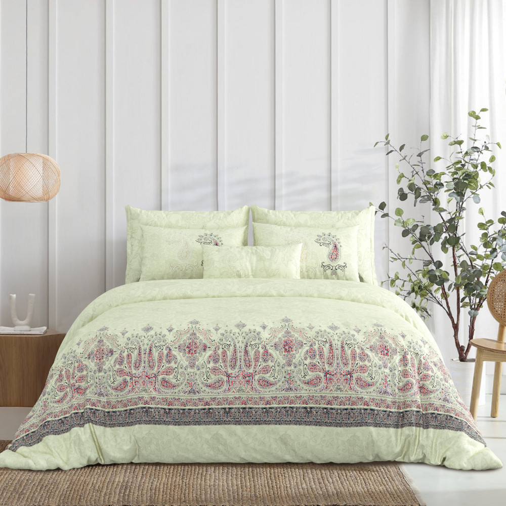 NAYAB KING SIZE BEDSHEET WITH 2 PILLOW COVER