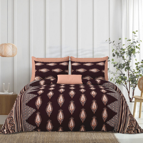 Rajasthali King Size Bedsheet 100% Pure Cotton Bedsheeet With Two Pillow Cover Set