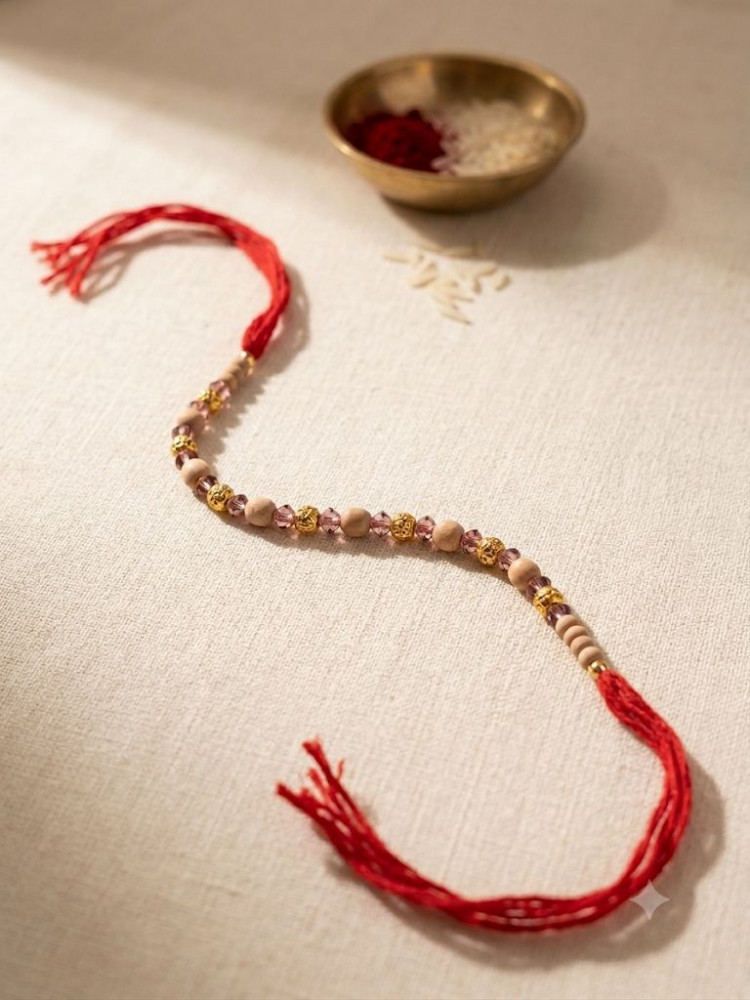 Image of CHANDAN WOOD RAKHI 01