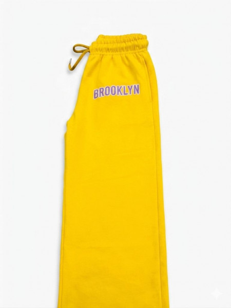 BRIGHT YELLOW COLOR GIRLS CORD SET