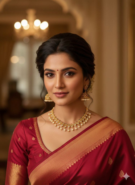 CLASSIC & TRADITIONAL SOUTH INDIAN NECKLACE