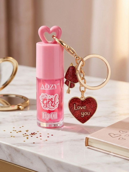 LIP OIL WITH BAG CHARM 2