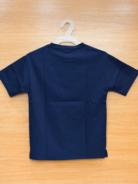 BLUE COLOR PRINTED BOYS T-SHIRT