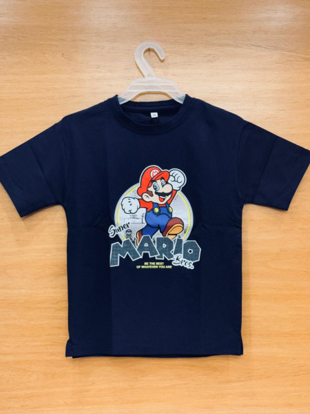 BLUE COLOR PRINTED BOYS T-SHIRT