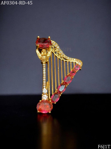 Beautiful american diamond brooch