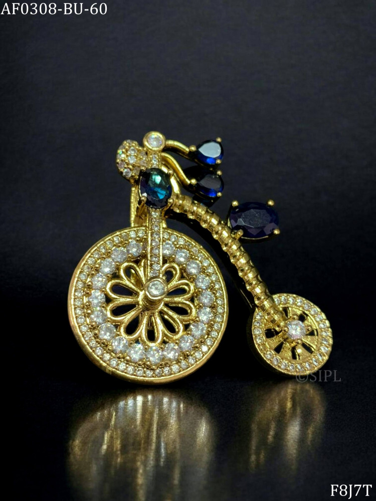 Image of Bicycle stylish brooch
