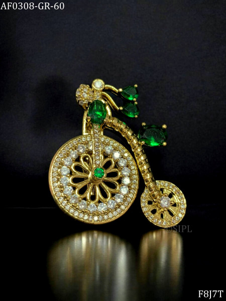 Bicycle stylish brooch
