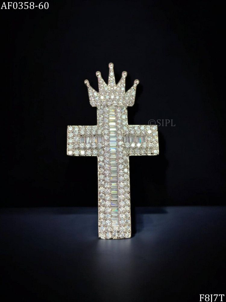 Image of Cross sing brooch