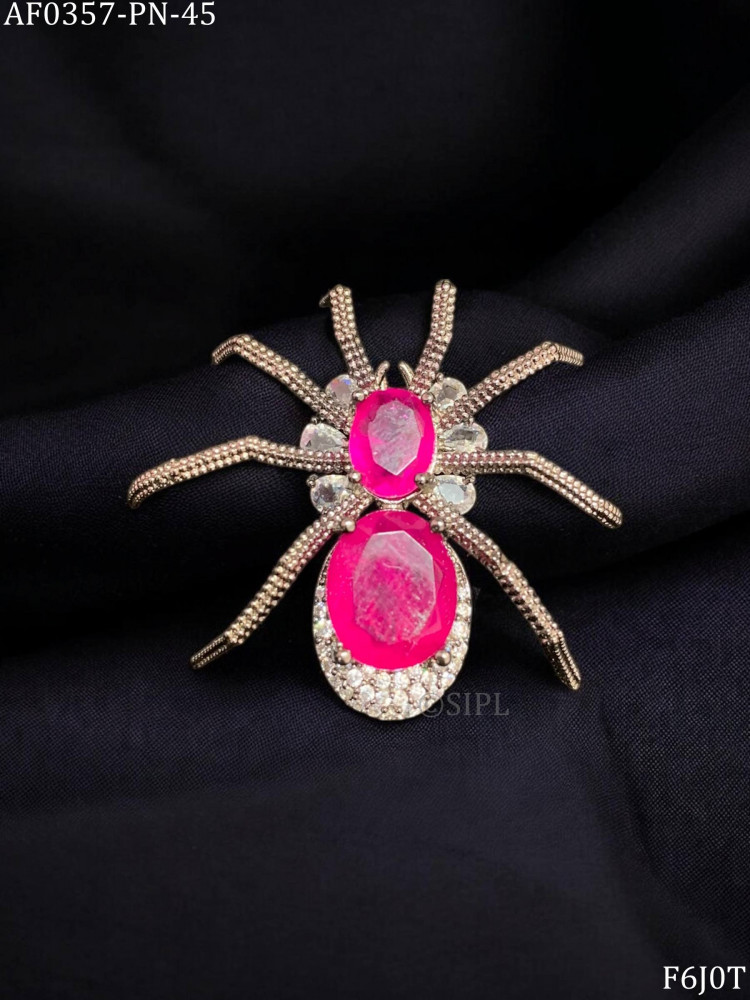 Image of Spider designer brooch