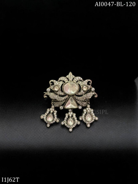 Morden Moissanite Brooch