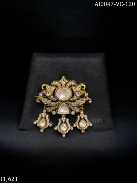 Morden Moissanite Brooch