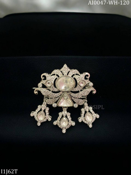 Morden Moissanite Brooch