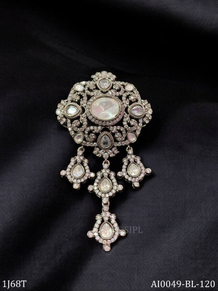 Morden Moissanite Brooch