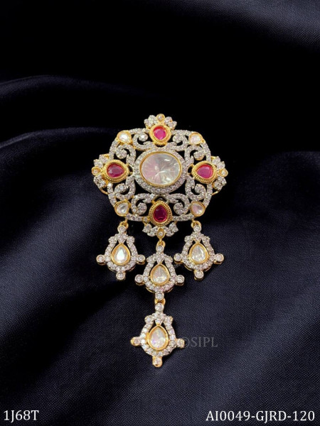 Morden Moissanite Brooch