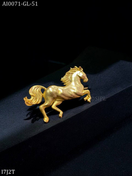 Beautiful horse brooch
