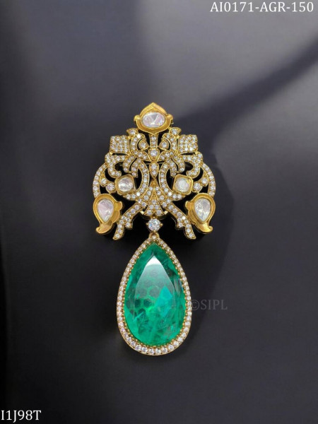 Luxury Polki Brooch