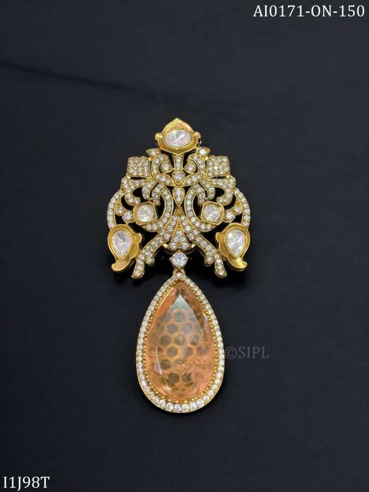 Image of Luxury Polki Brooch