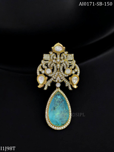 Luxury Polki Brooch